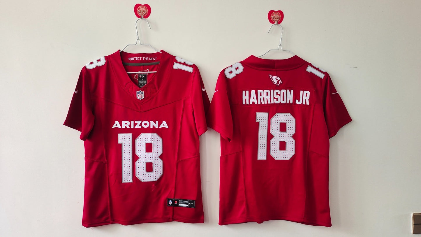 Arizona Cardinals Marvin Harrison Jr Red Jersey