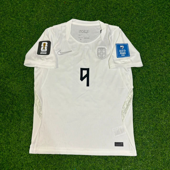 2026 WORLD CUP ERLING BRAUT HAALAND TEAM NORWAY RED JERSEY