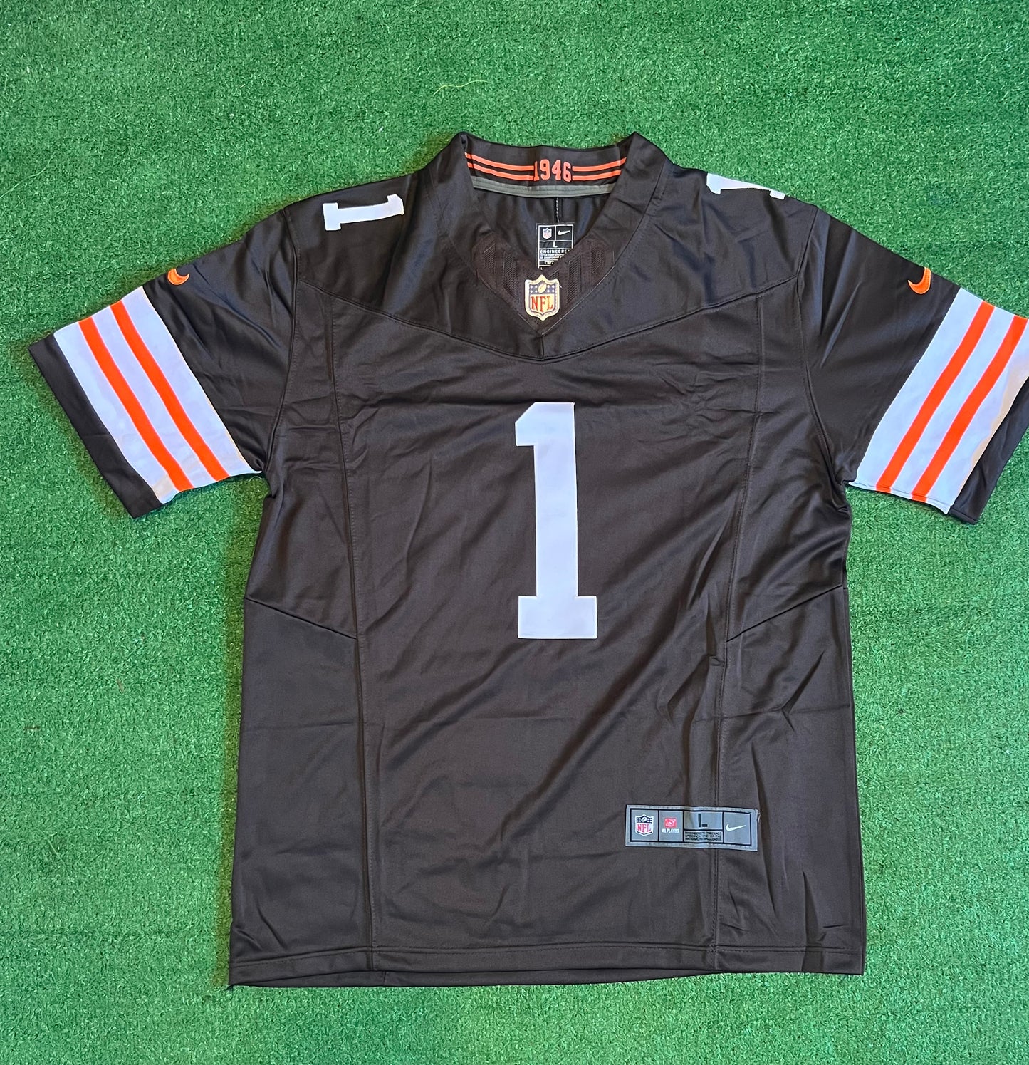 Cleveland Browns KC Concepcion Brown Jersey