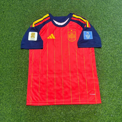 2026 WORLD CUP PEDRI TEAM SPAIN RED JERSEY