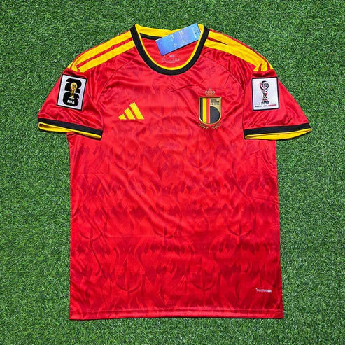 2026 WORLD CUP LEONARDO TROSSARD TEAM BELGIUM RED JERSEY