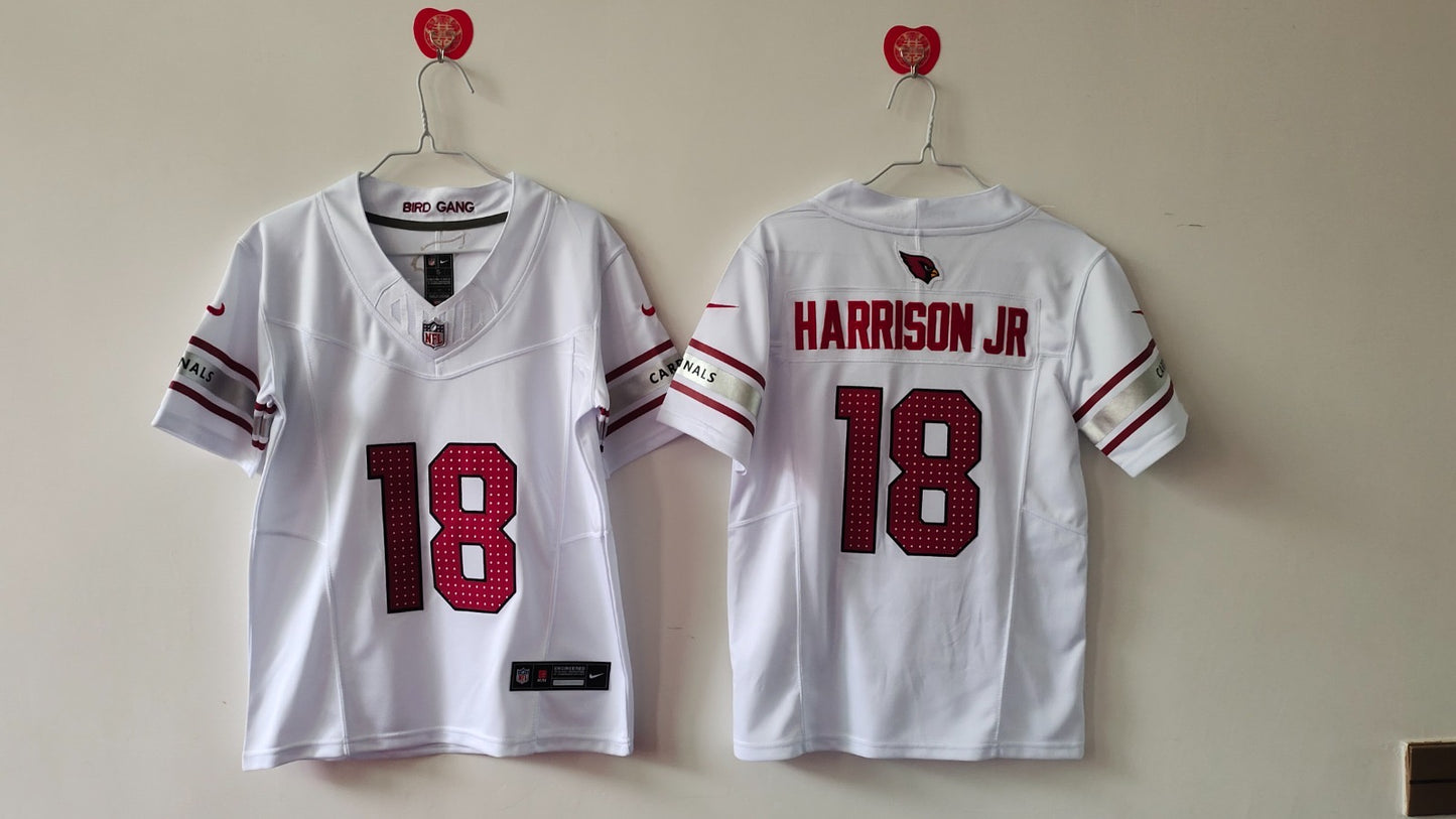 Arizona Cardinals Marvin Harrison Jr White Jersey
