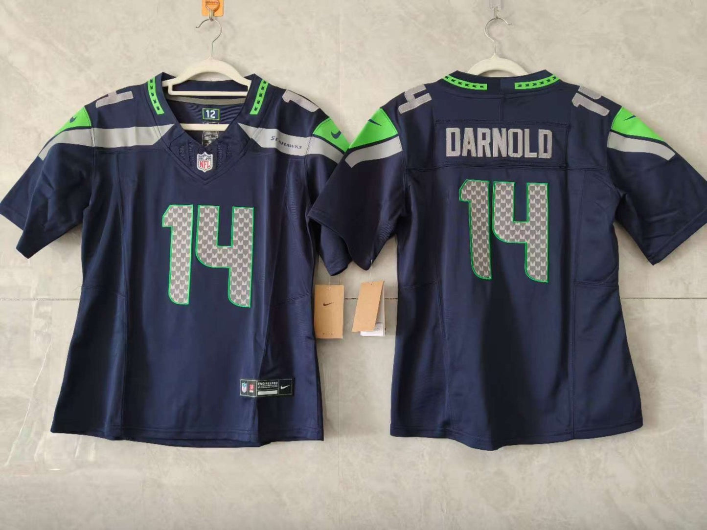 Seattle Seahawks Sam Darnold Blue Jersey