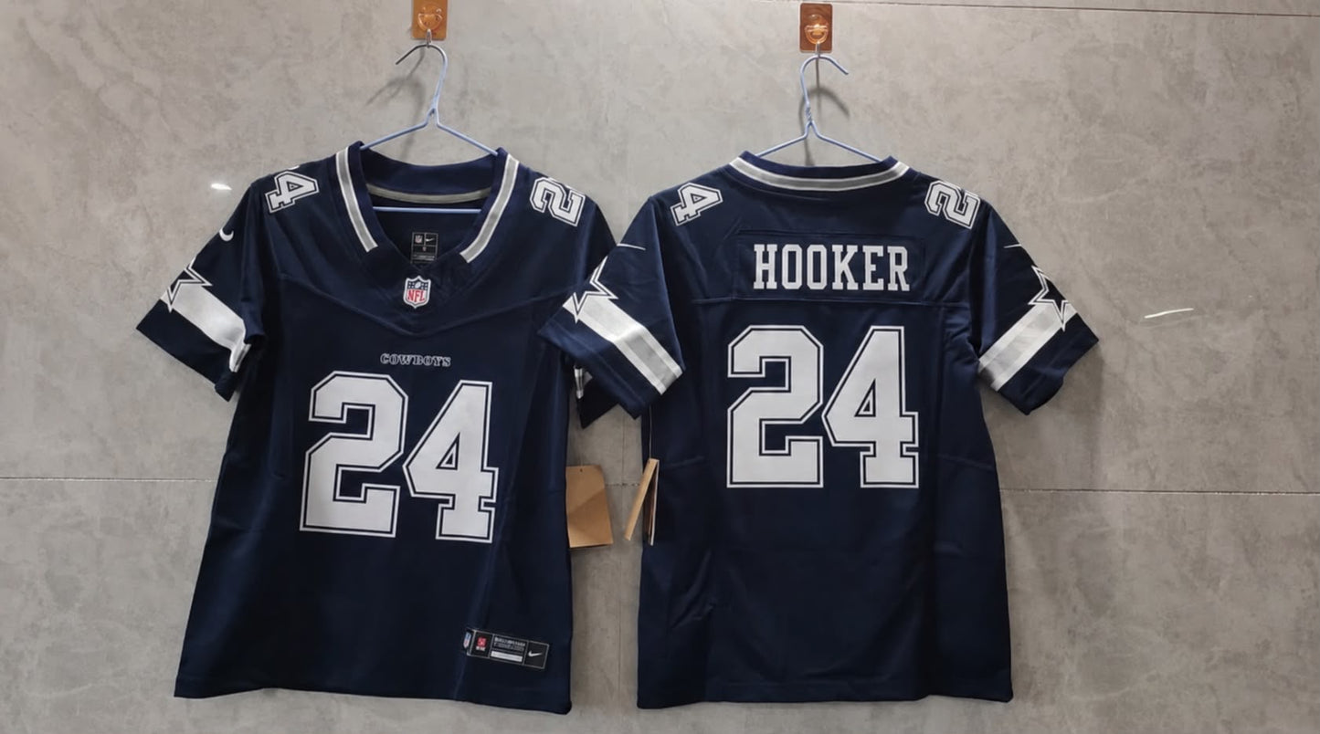 DALLAS COWBOYS MALIK HOOKER BLUE JERSEY