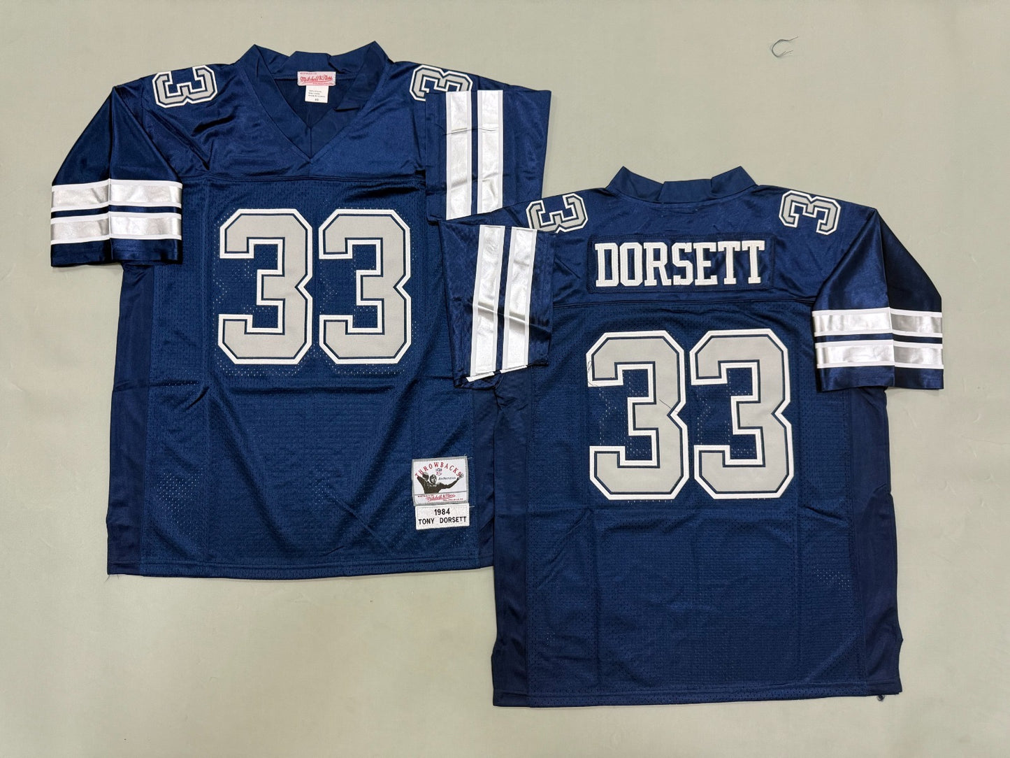 DALLAS COWBOYS TONY DORSETT BLUE VINTAGE JERSEY