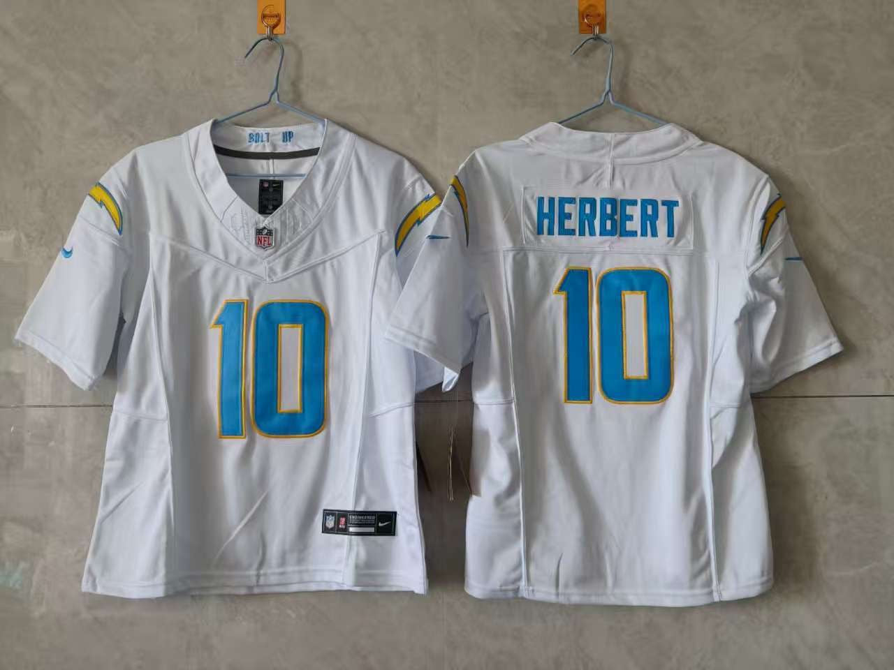 Los Angeles Chargers Justin Herbert White Jersey