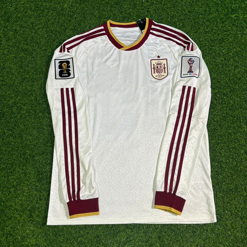 2026 WORLD CUP MIKEL MERINO TEAM SPAIN WHITE JERESEY