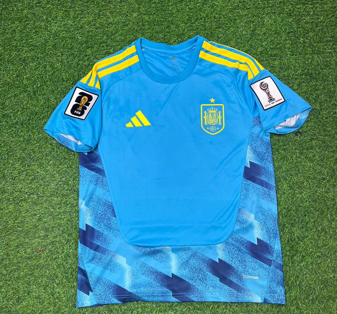 2026 WORLD CUP RODRI TEAM SPAIN BLUE JERESEY