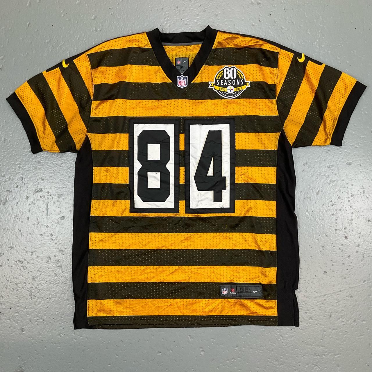 PITTSBURGH STEELERS ANTONIO BROWN YELLOW JERSEY