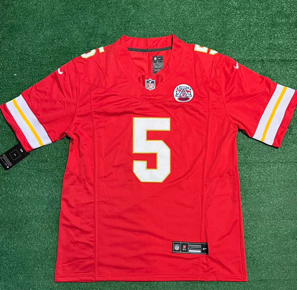 Mansoor Delane Kansas City Chiefs Football Jersey