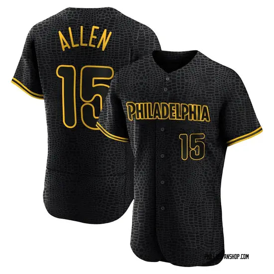 PHILADELPHIA PHILLIES RICHIE ALLEN BLACK JERSEY