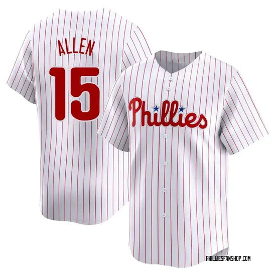 PHILADELPHIA PHILLIES RICHIE ALLEN WHITE JERSEY