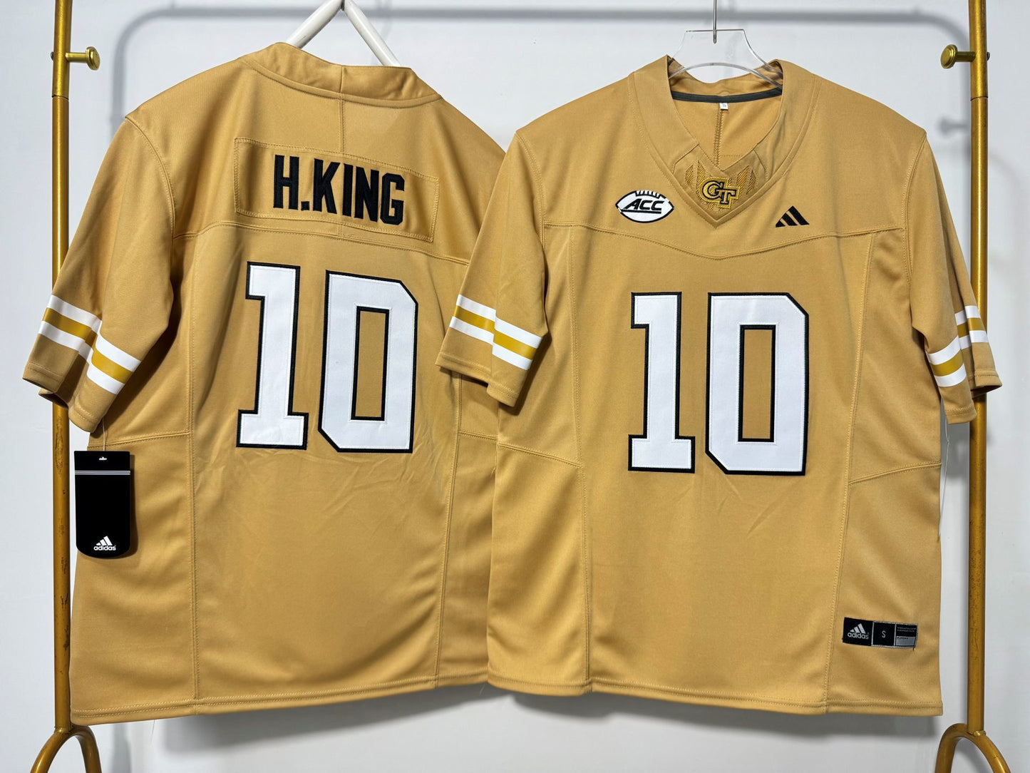 GEORGIA TECH YELLOW JACKETS HAYNES KING GOLD JERSEY