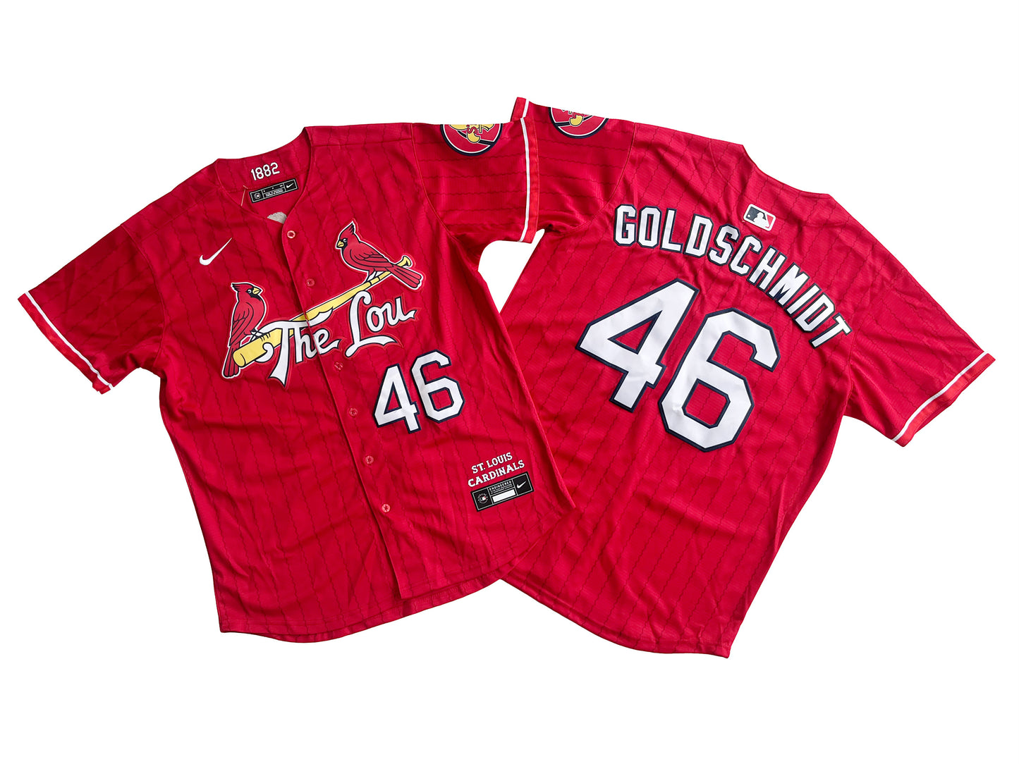 ST LOUIS CARDINALS PAUL GOLDSCHMIDT RED JERSEY
