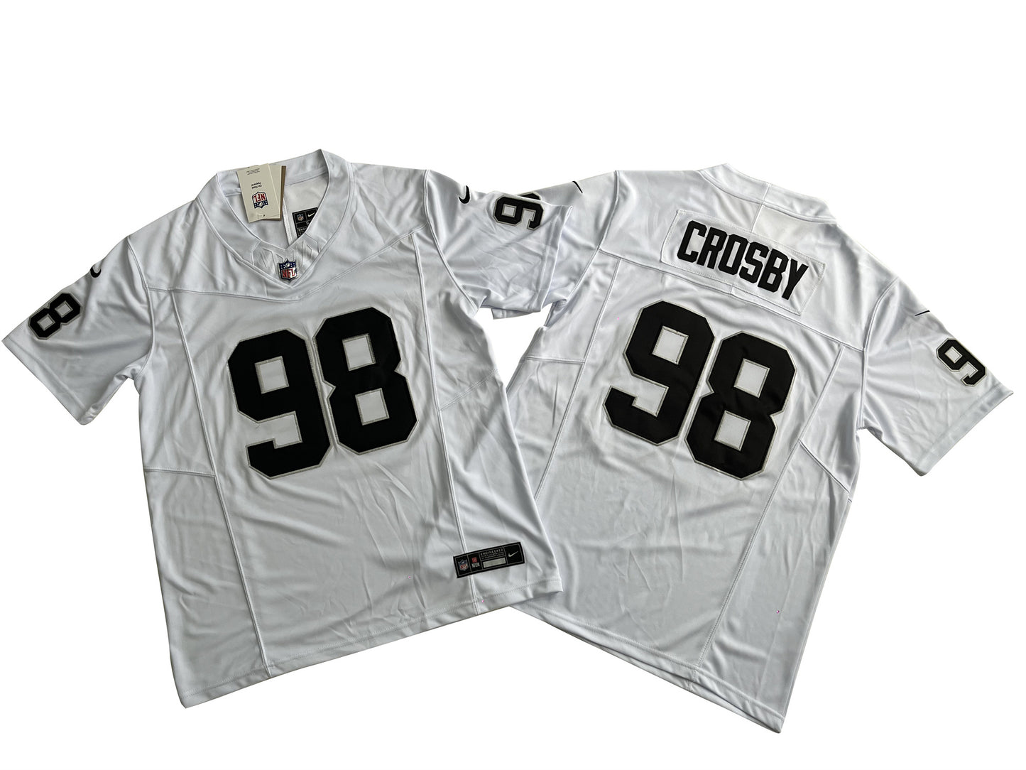 Las Vegas Raiders Maxx Crosby White Jersey