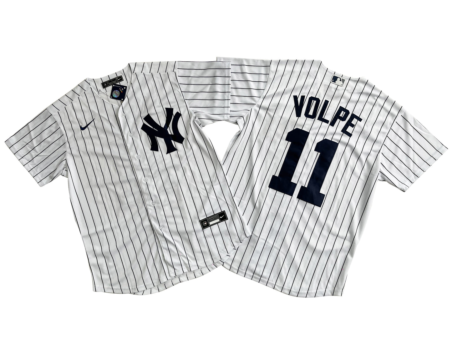 NEW YORK YANKEES ANTHONY VOLPE WHITE JERSEY