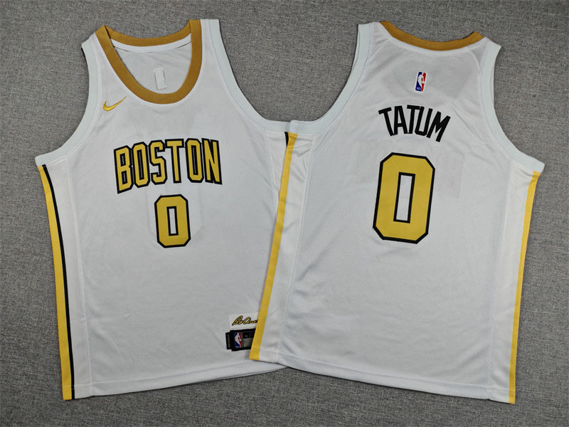 BOSTON CELTICS JASON TATUM WHITE JERSEY