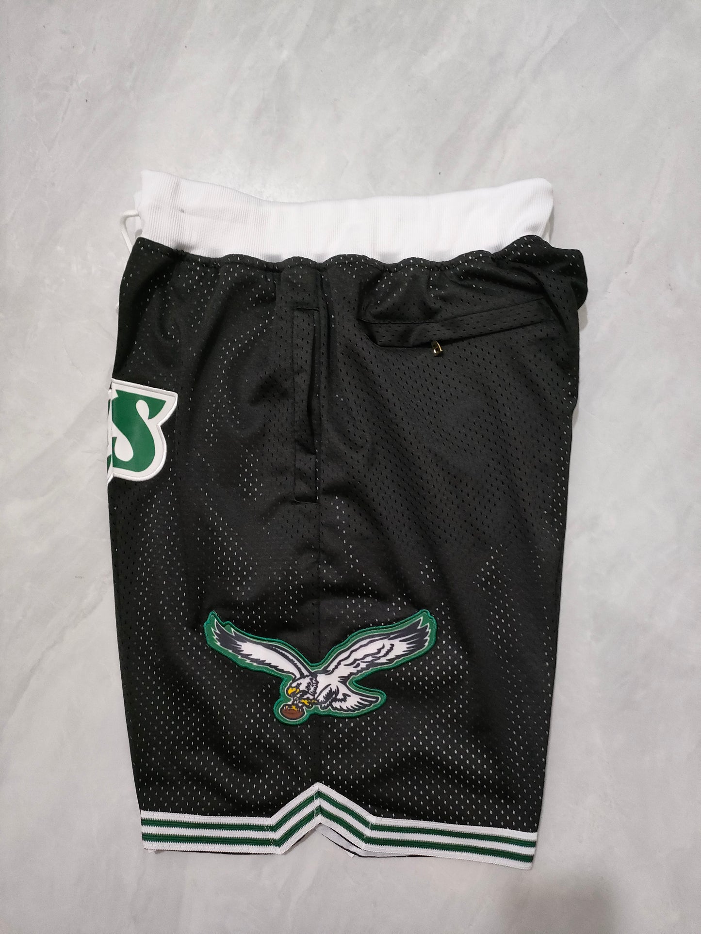 PHILIDELPHIA EAGLES BLACK SHORTS