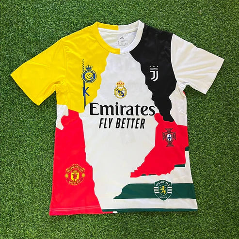 Cristiano Ronaldo #cr7 GOAT Combo All Teams Special Jersey