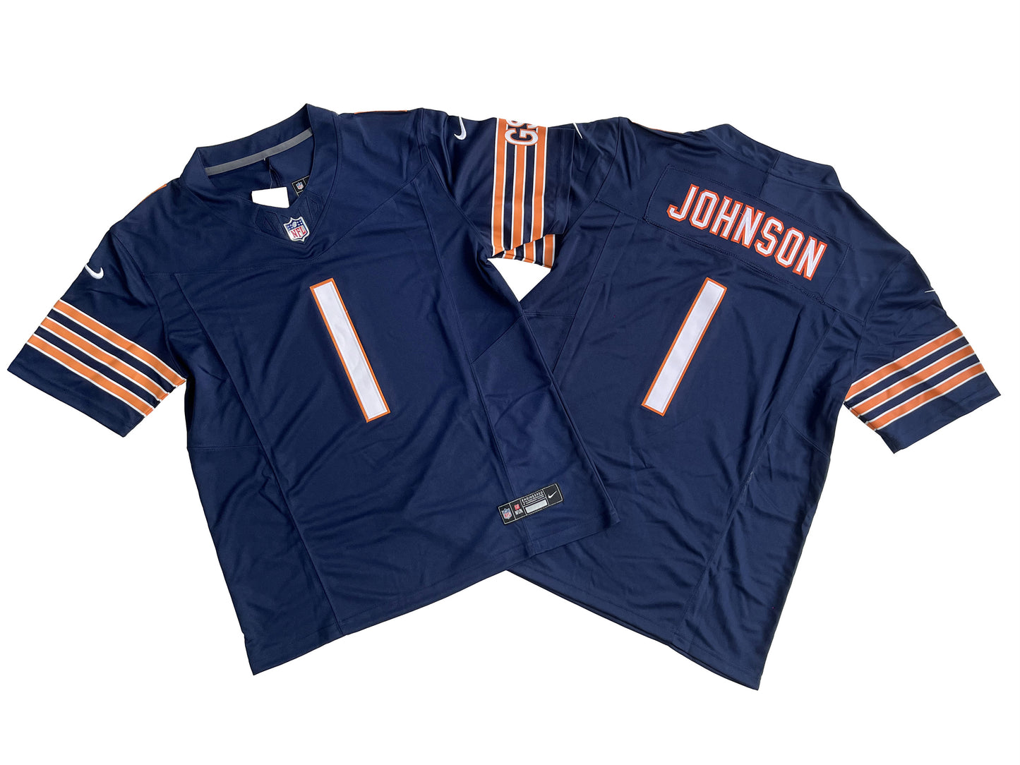 CHICAGO BEARS JAYLON JOHNSON BLUE JERSEY