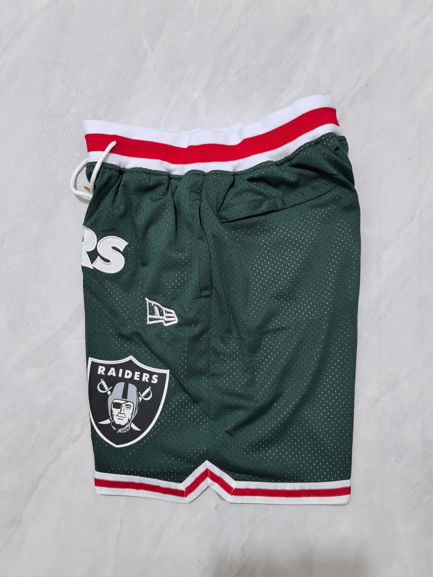 LAS VEGAS RAIDERS BLACK SHORTS