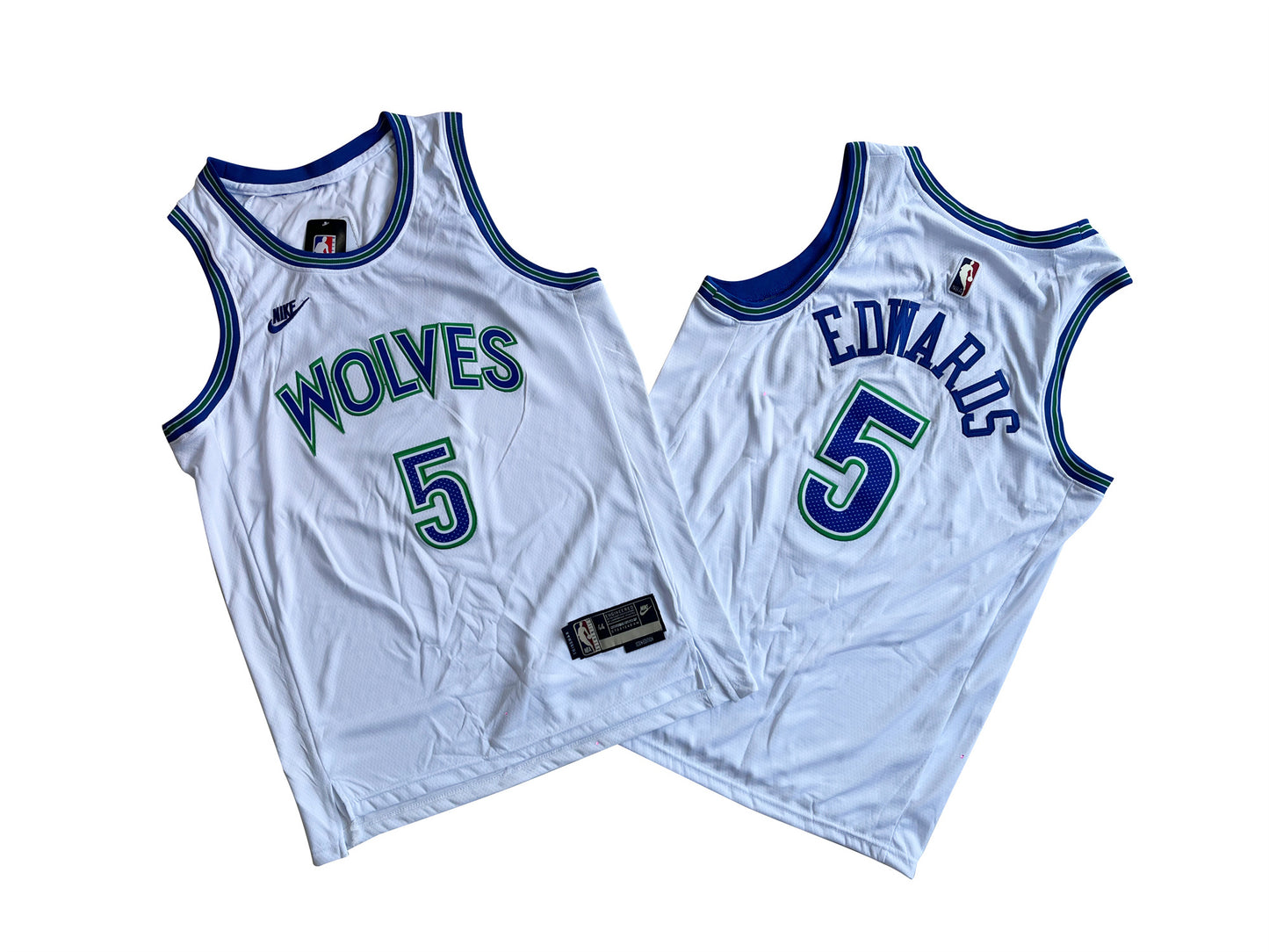 Minnesota Timberwolves Anthony Edwards White Jersey