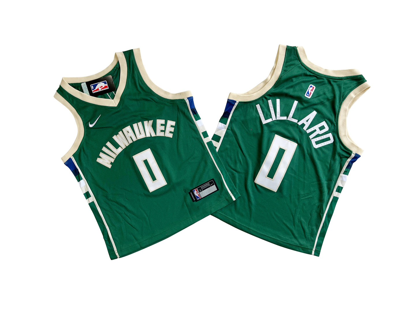 MILWAUKEE BUCKS DAMIAN LILLARD GREEN JERSEY