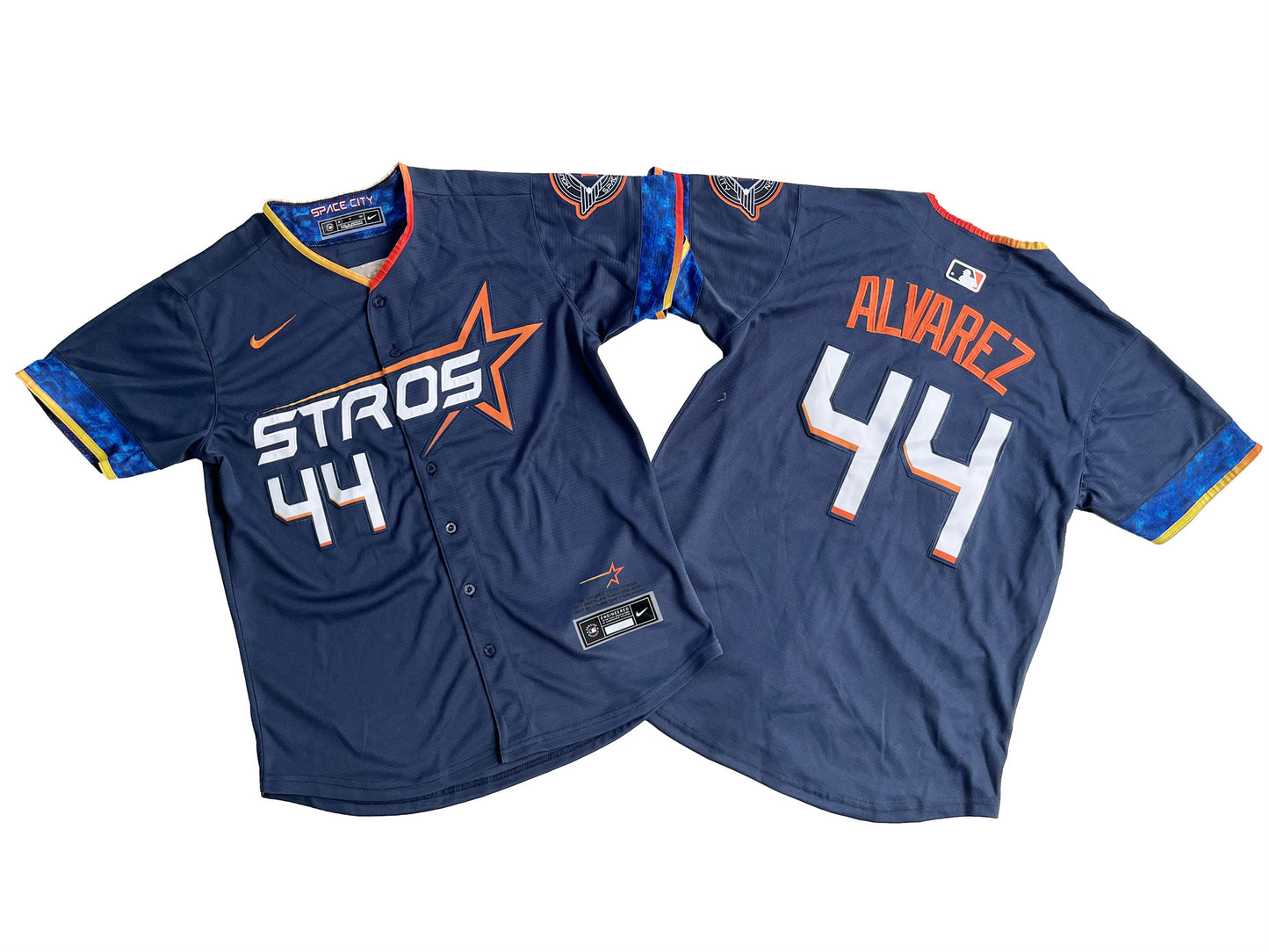Houston Astros Yordan Alvare Blue Jersey