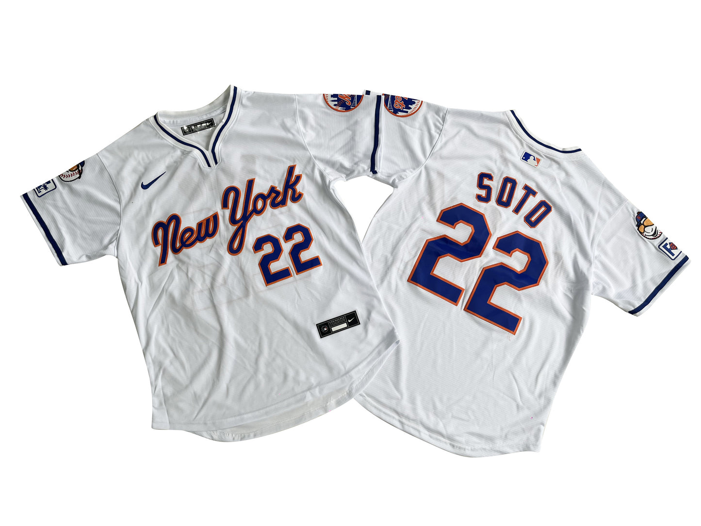 NEW YORK METS JUAN SOTO WHITE JERSEY