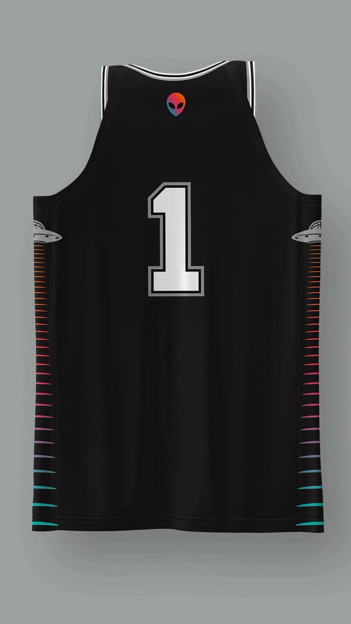 Custom Alien Wemby Basketball Jersey