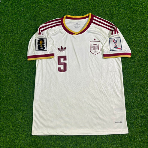 2026 World Cup Marcos Llorente Team Spain White Jersey