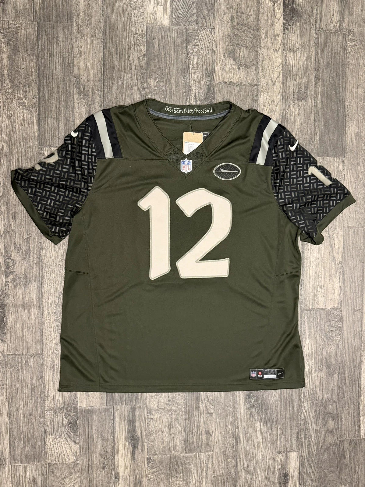 NEW YORK JETS JOE NAMATH RIVARLY JERSEY