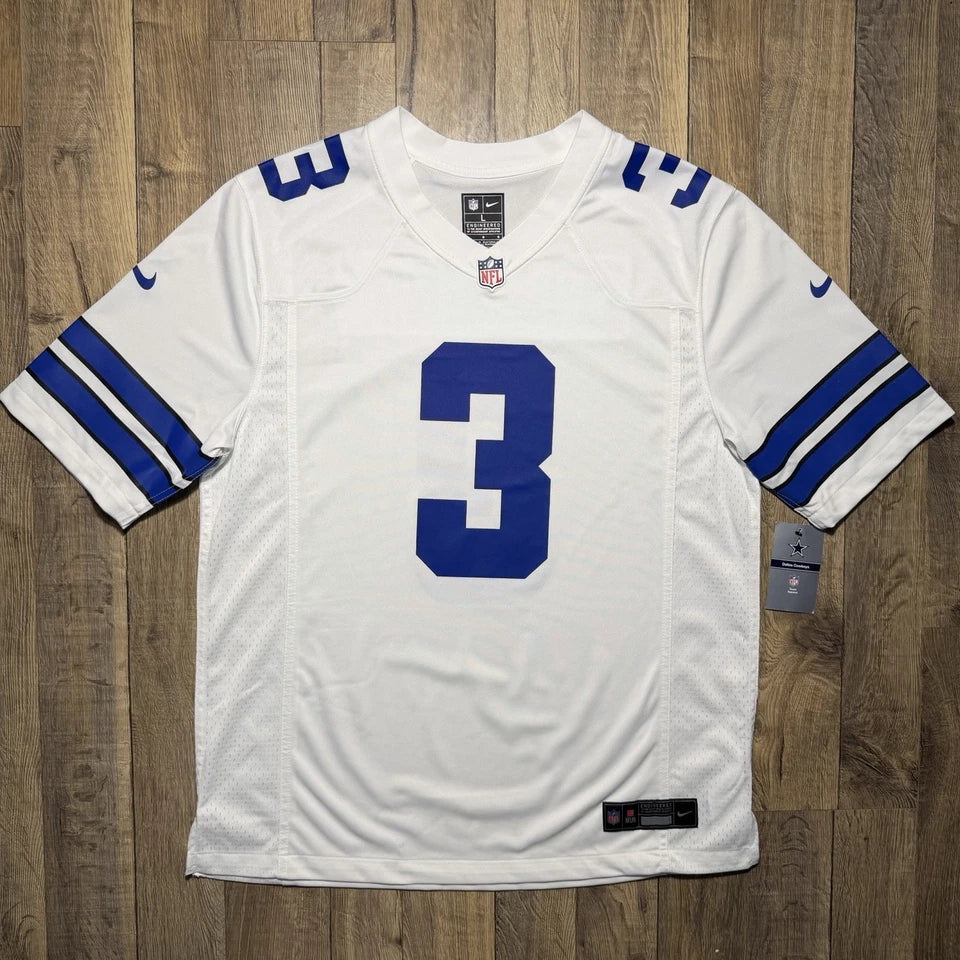 Dallas Cowboys George Pickens White Jersey