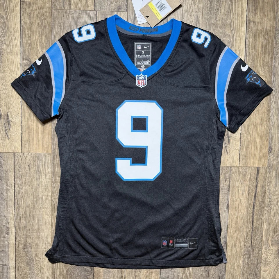 CAROLINA PANTHERS BRYCE YOUNG BLACK JERSEY