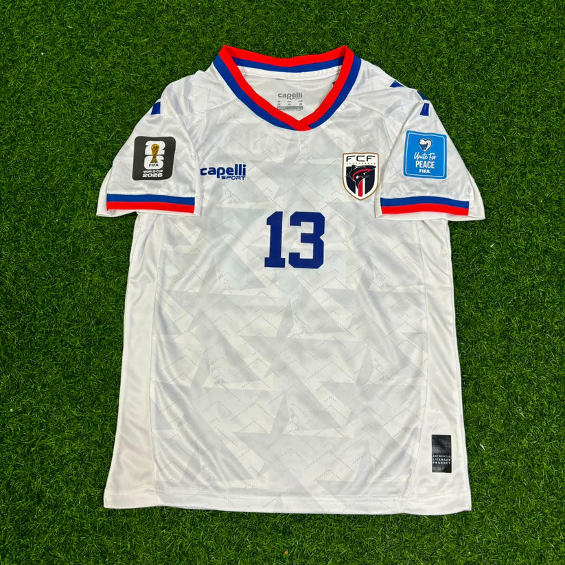 2026 WORLD CUP SIDNY LOPES TEAM CAPE VERDE WHITE JERSEY