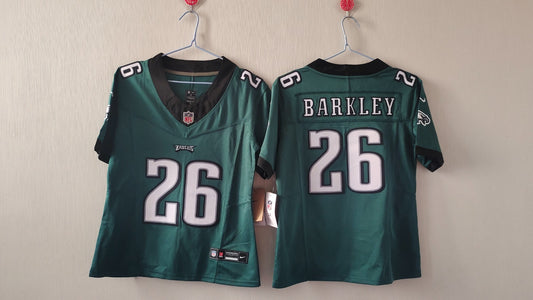PHILADELPHIA EAGLES SAQUON BARKLEY GREEN JERSEY