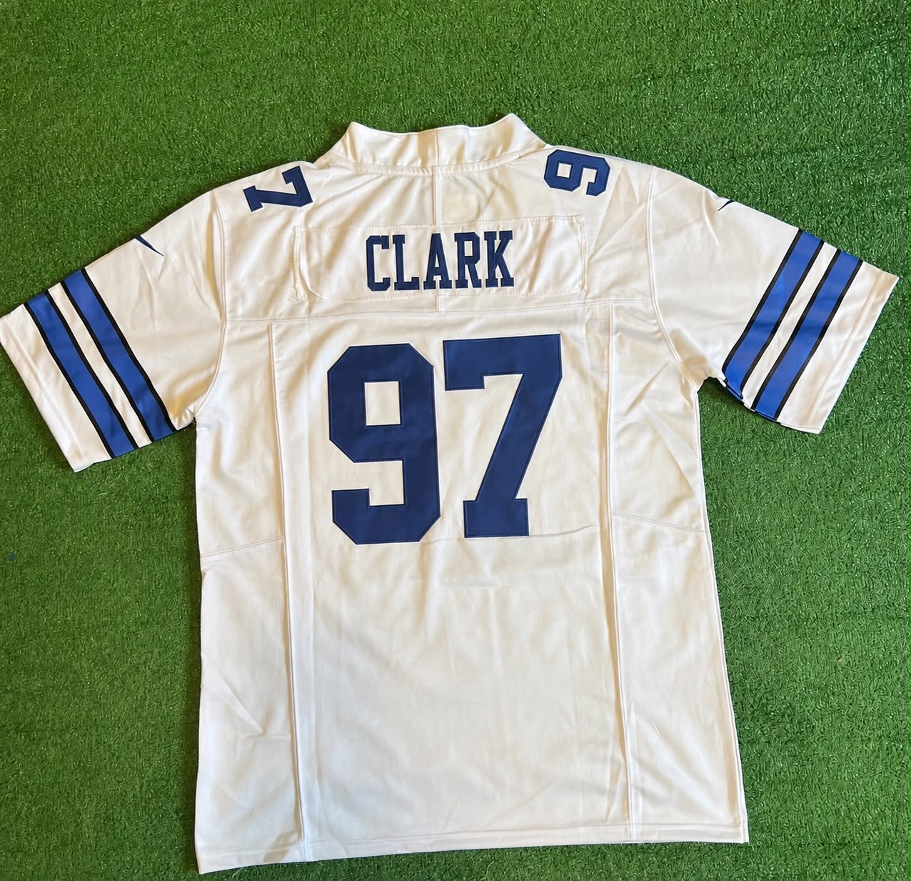DALLAS COWBOYS KENNY CLARK WHITE JERSEY