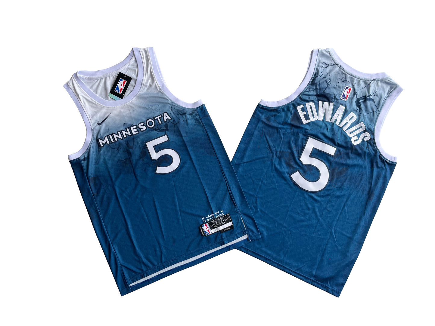 Minnesota Timberwolves Anthony Edwards Blue Jersey