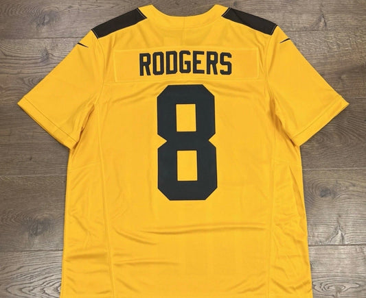 PITTSBURGH STEELERS AARON RODGERS YELLOW JERSEY