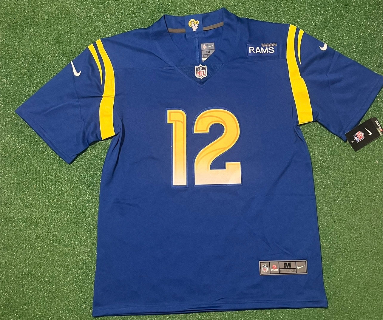Los Angeles Rams Puka Nacua Blue Jersey ￼￼