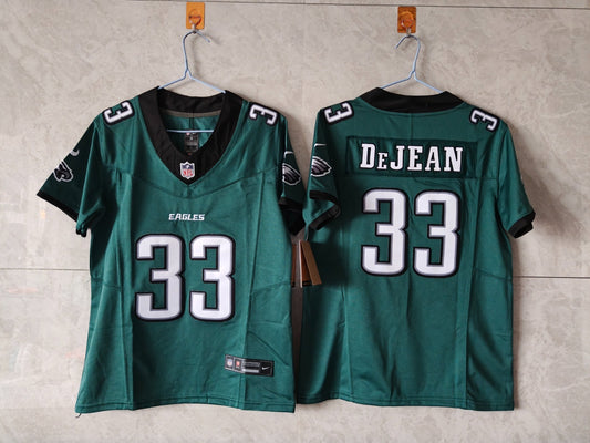 PHILADELPHIA EAGLES COOPER DEJEAN GREEN JERSEY ￼