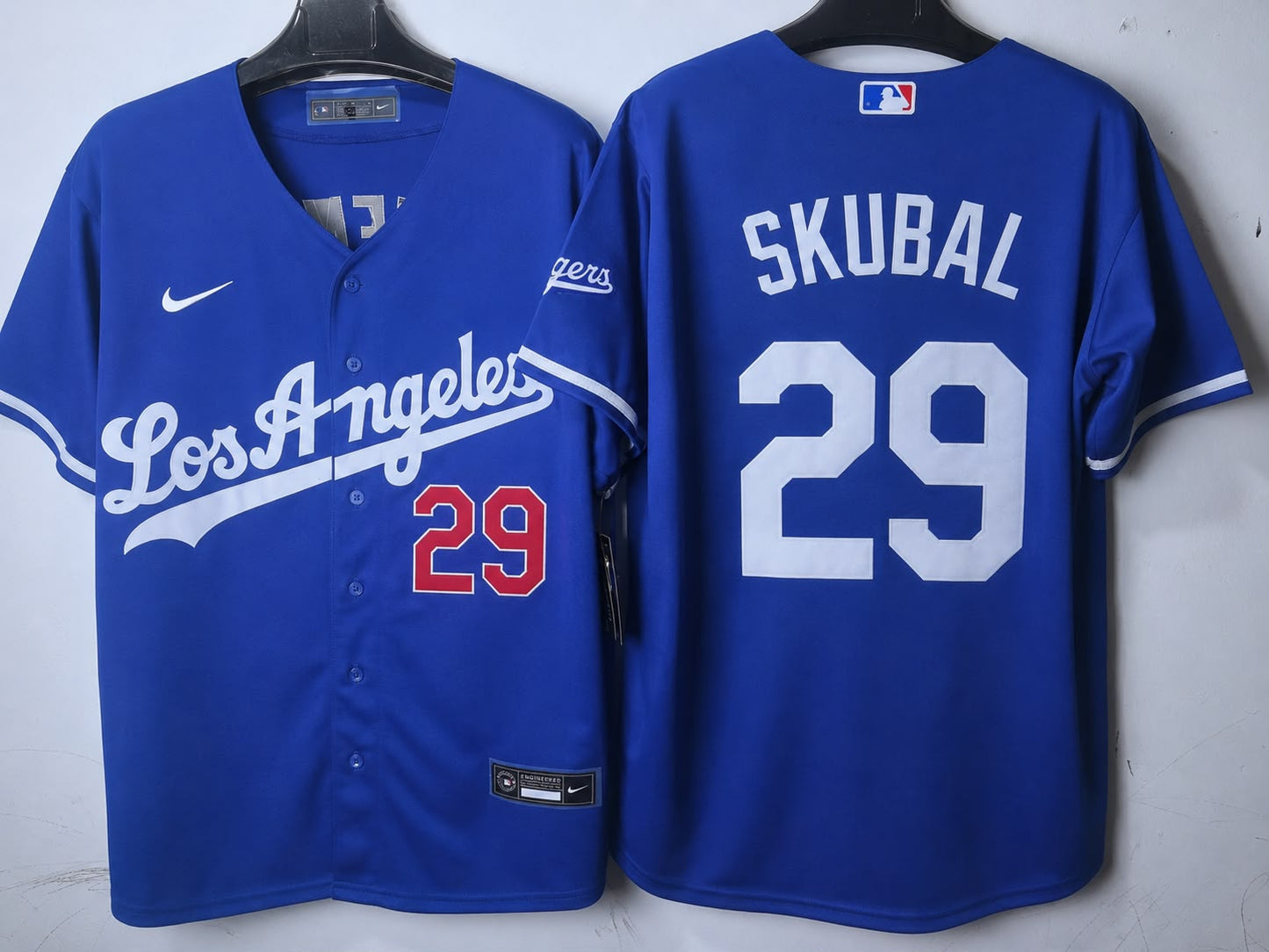 LOS ANGELES DODGERS TARIK SKUBAL BLUE JERSEY