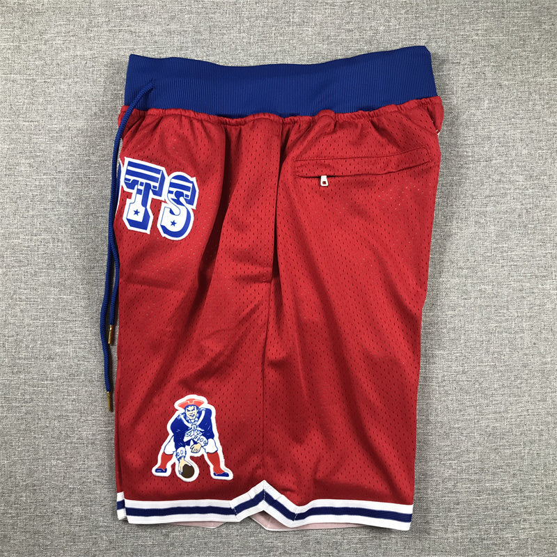 NEW ENGLAND PATRIOTS RED SHORTS