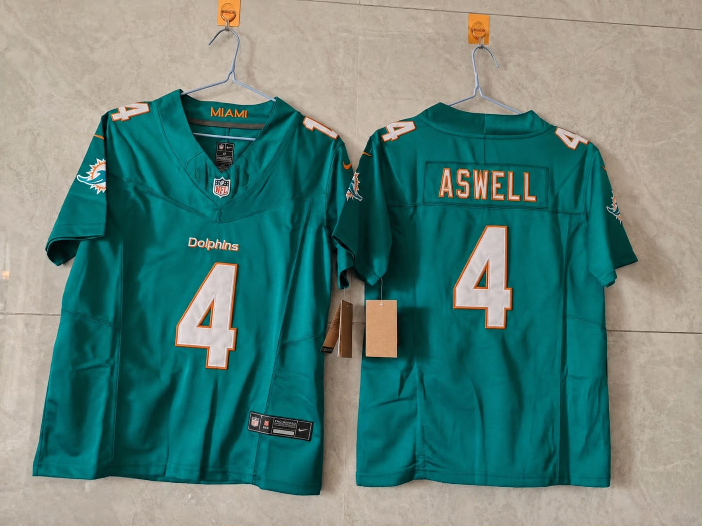 MIAMI DOLPHINS TUTU ATWELL BLUE JERSEY