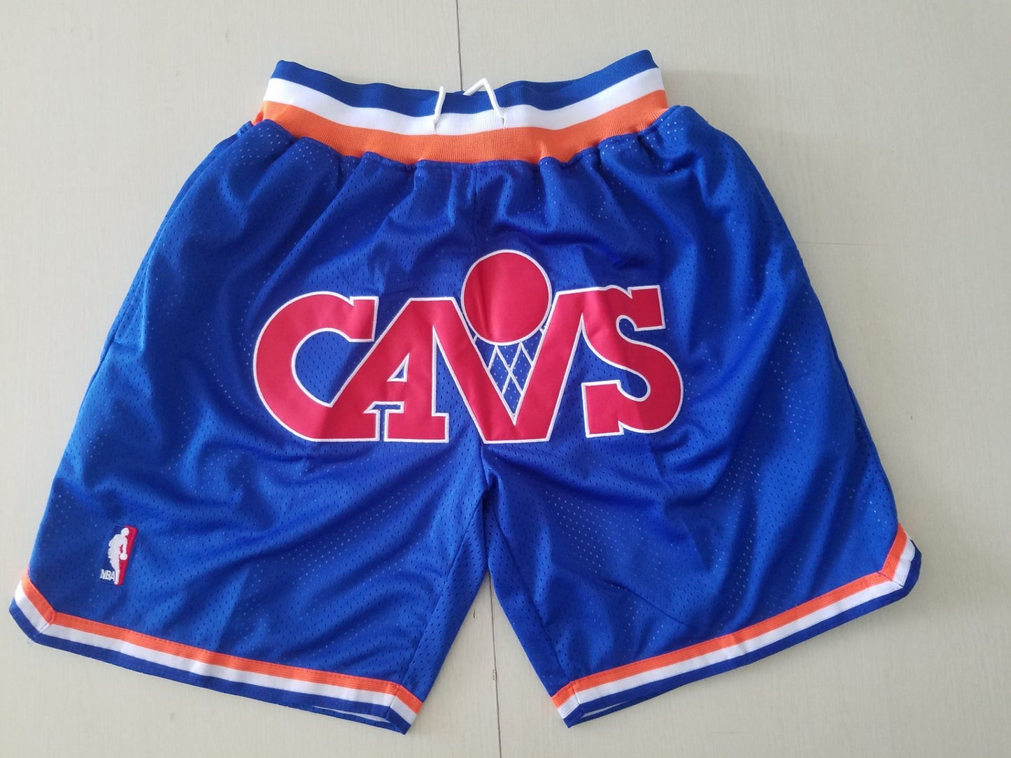 CLEVELAND CAVALIERS BLUE RETRO SHORTS