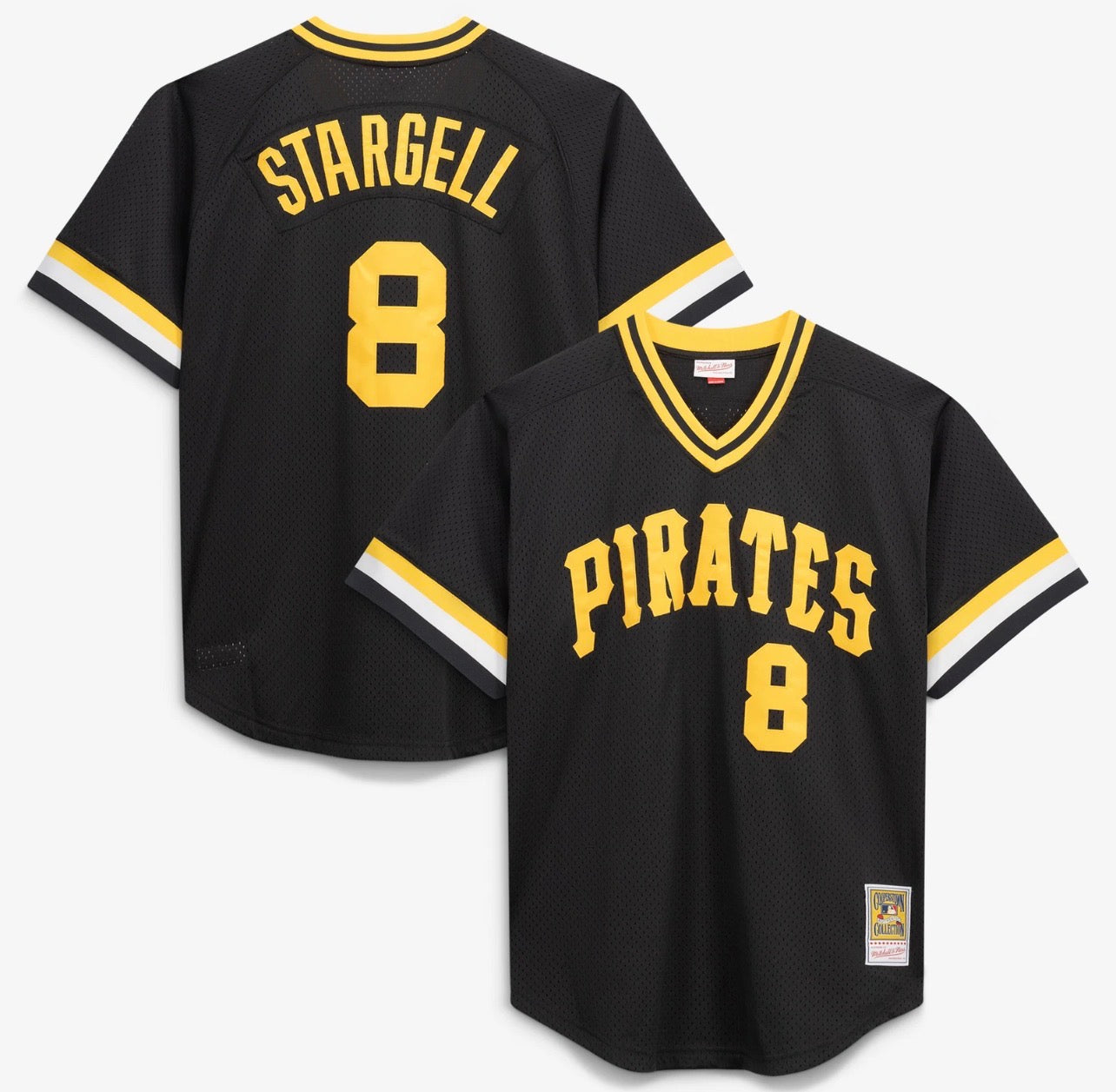 Pittsburgh Pirates Willie Stargell Black Vintage Jersey