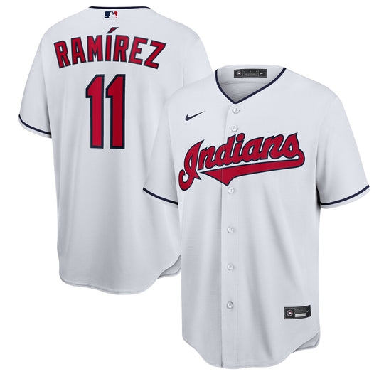 Cleveland Indians Jose Ramirez #11 World Series jersey 2016
