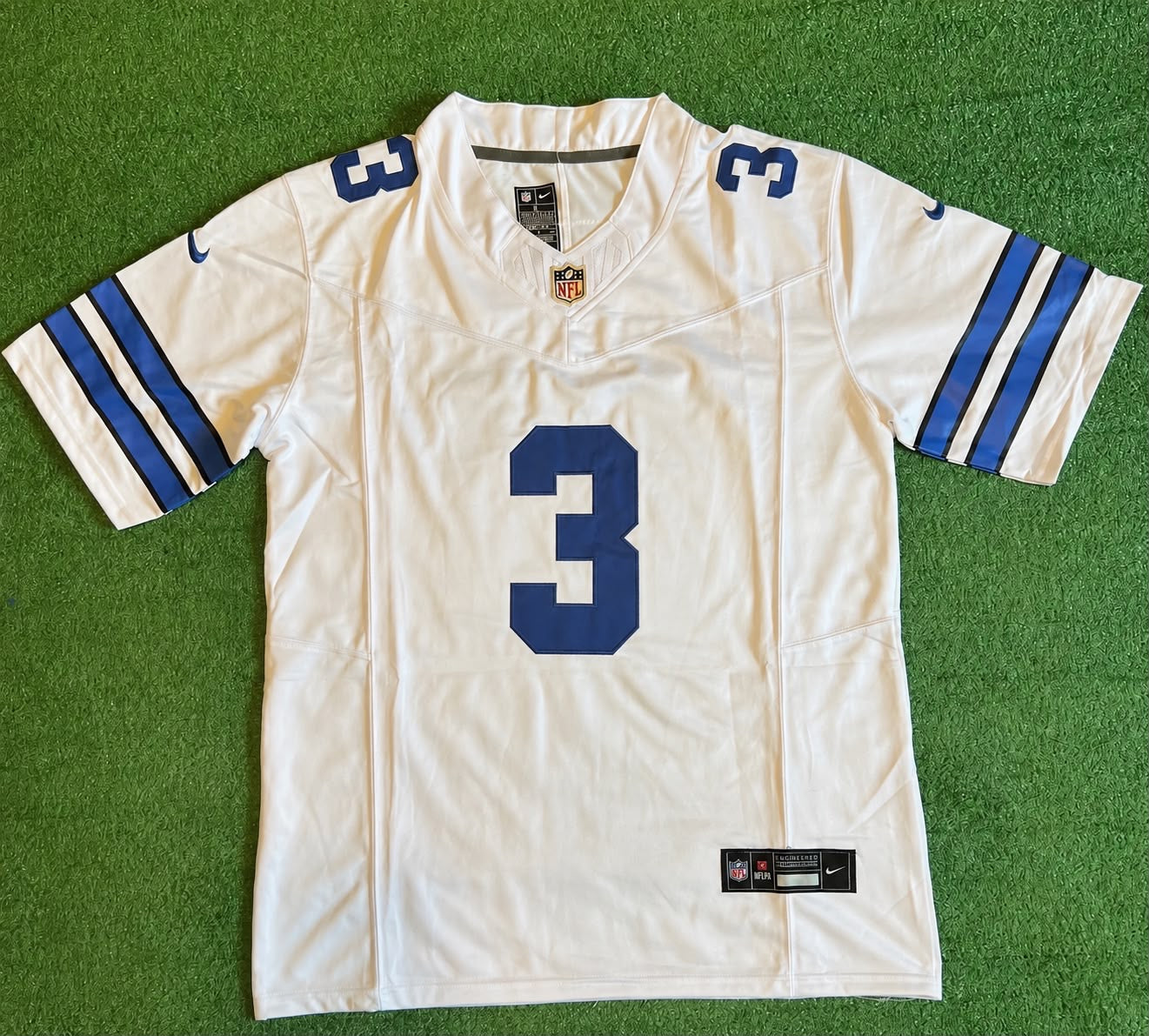 DALLAS COWBOYS GEORGE PICKENS WHITE JERSEY
