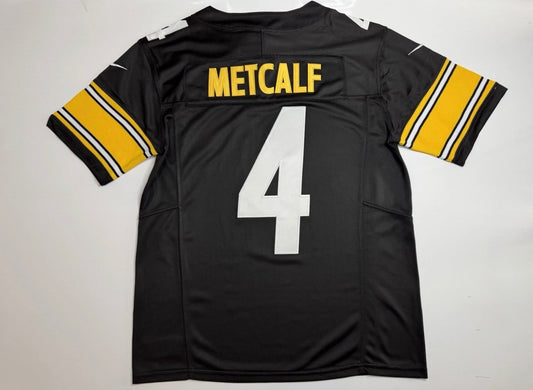 PITTSBURGH STEELERS DK METCALF BLACK JERSEY