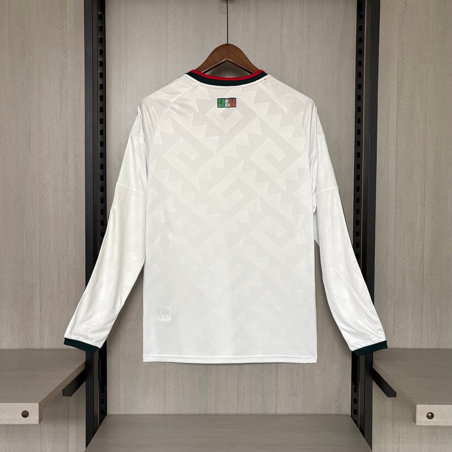 2026 World Cup Team Mexico White Long sleeve Jersey